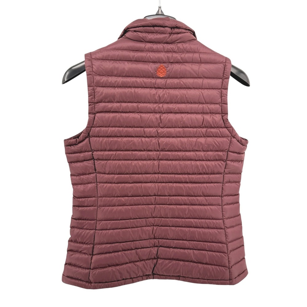 NEW Stio Pinion Down Vest Womens Small Puffer Orange/Rust 800 FillPower HyperDRY - Picture 7 of 15